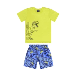 Conjunto com Camiseta e Bermuda para Menino Guloseima