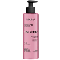 Hidratante Facial e Corporal Nutre Morango Labotrat 190ml