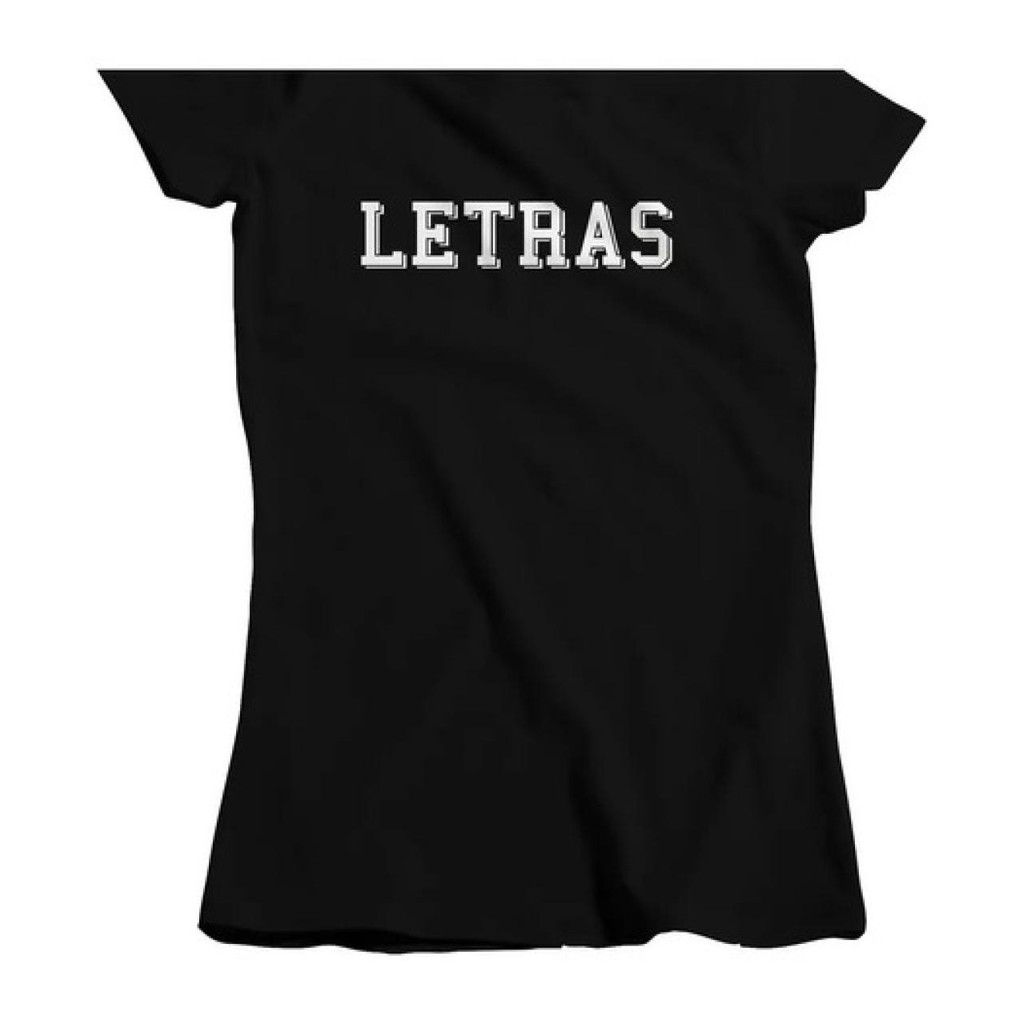 Camisa Feminina Faculdade Curso Português Inglês Fac 096