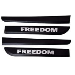 Friso Tipo Original Preto Silk 2P Strada Freedom 2021 em diante 4 Peças Grid - 2048AC-PTO-I