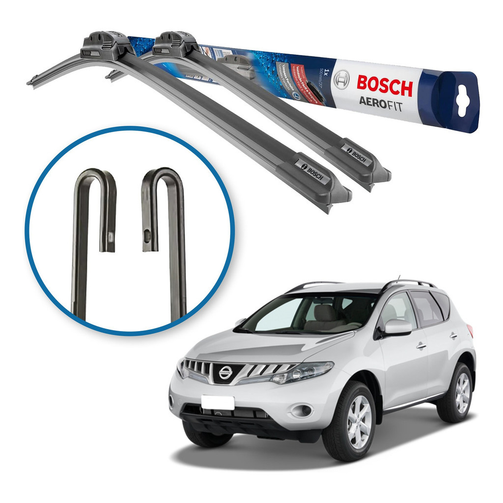 Palheta Limpador Parabrisa Bosch Nissan Murano 2007 a 2009