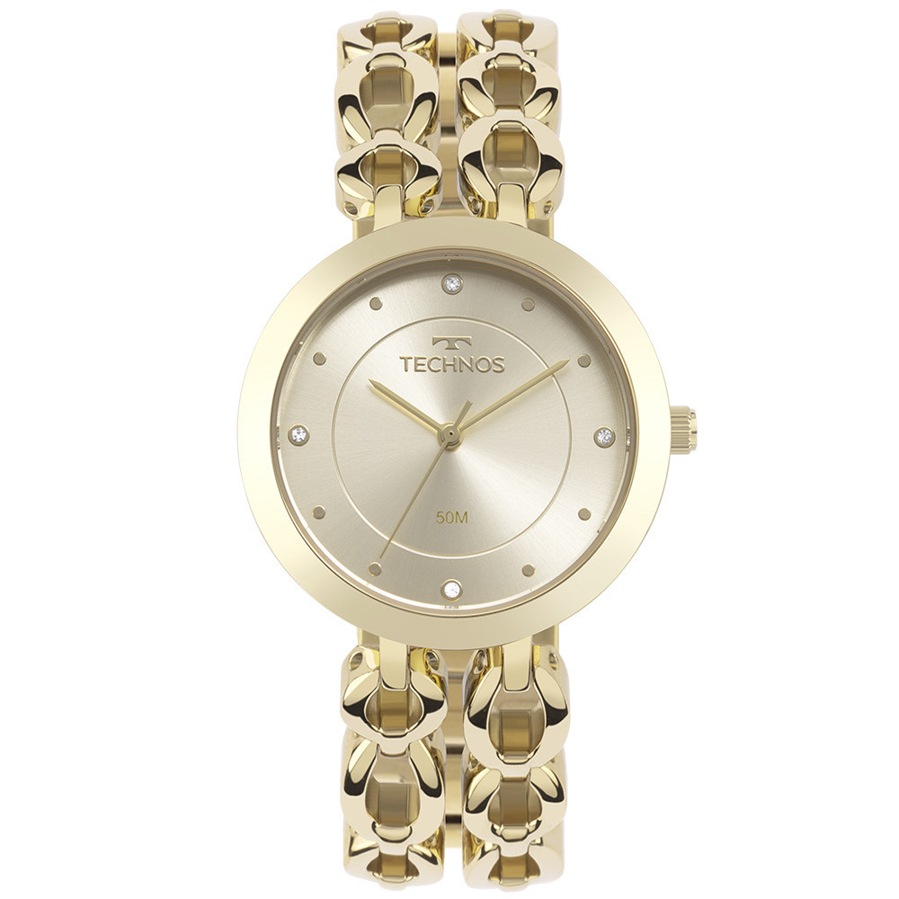 Relógio Technos Feminino Elos Dourado  2035MWL/1X