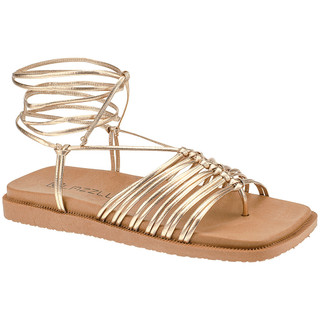 Sandália Feminina  Papete Sllide Flatform Amarração Tratorada em Oferta na Shopee