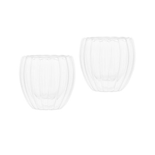 2 Copos de Café Parede Dupla Lyor Classic de Borossilicato