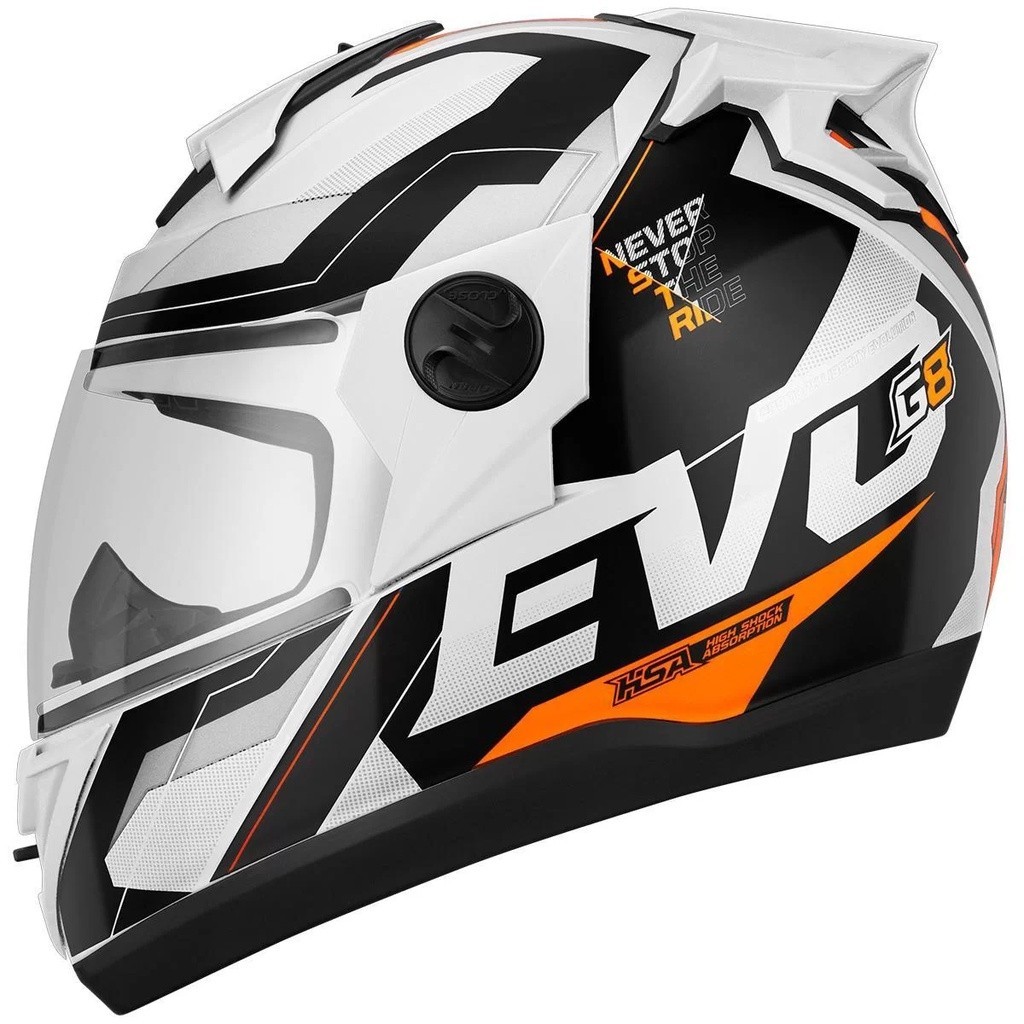 Capacete Moto Fechado Pro Tork Evolution G8 Evo 788 Masculino Feminino Motoqueiro Moto Boy Promoção