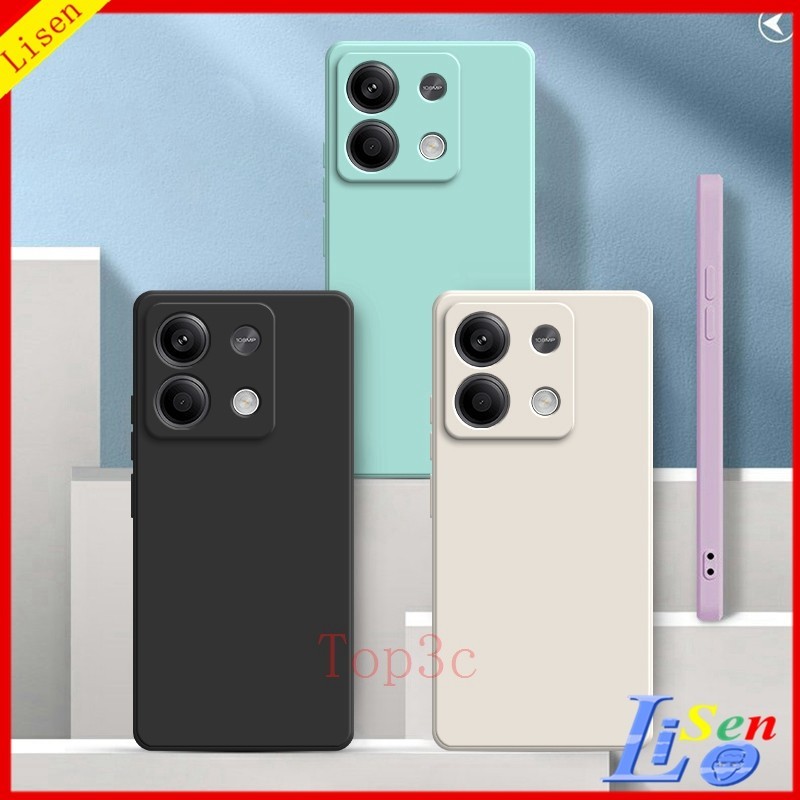 Caixa Redmi Nota 13 Pro 5g/Nota13 4G Nota12 5g Telefônica De silicone Líquido De