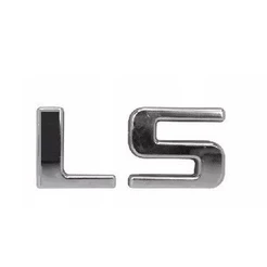 Emblema LS Cromado Chevrolet 2011 2012 2013 2014 ( Montana / Classic / Celta / Onix/ Cobalt... )