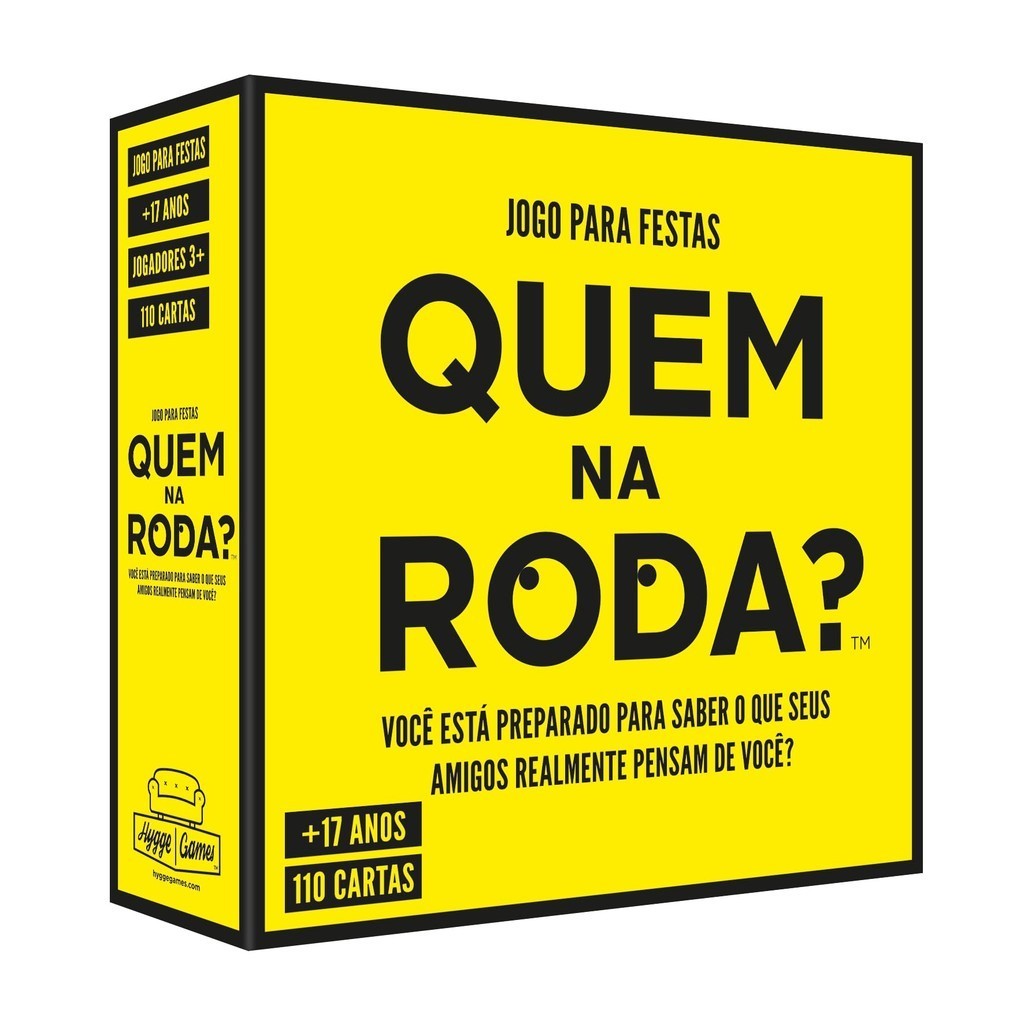 Quem na Roda - Jogo Festivo de Cartas do Hygge Games