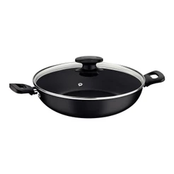 Panela Wok Antiaderente 3,3l Com Tampa Loreto Tramontina