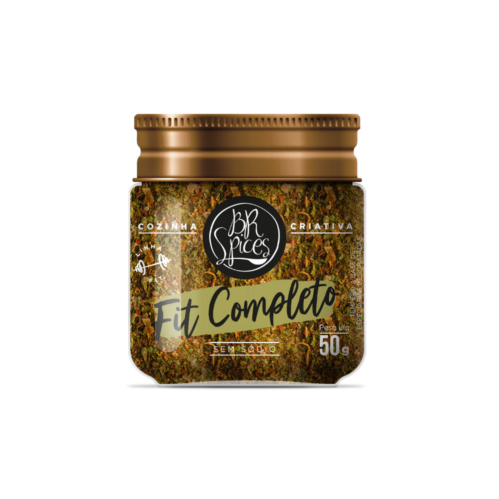 Tempero Pote BR Spices Fit Completo 50g