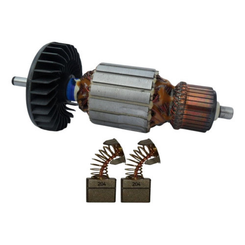 Induzido 110V + Carvão Esmerilhadeira Makita 9067/9069