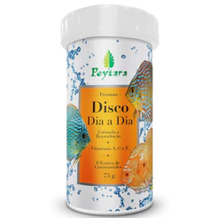 Ração Para Peixes Disco Dia A Dia 75g - Poytara