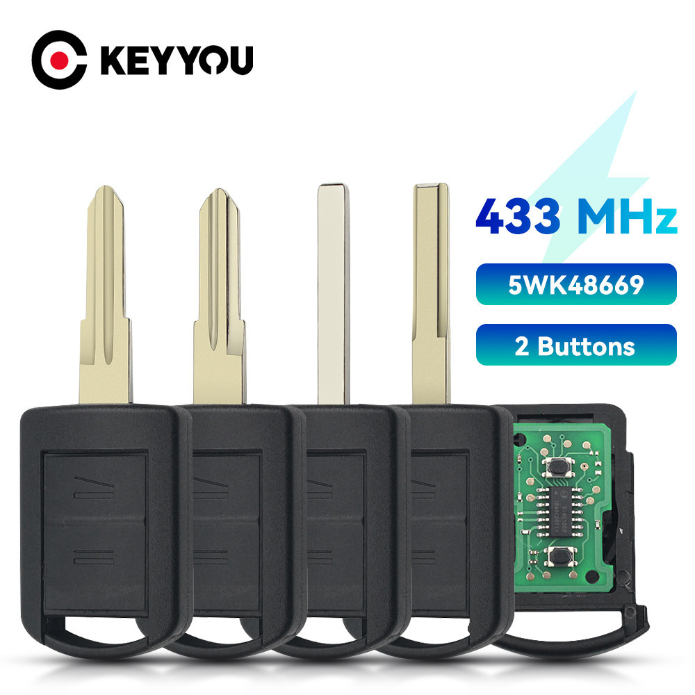 433mhz ASK Controle Remoto Da Chave Do Carro Para Opel Vauxhall Corsa C Combo TIGRA B MERIVA 2001-2004 5WK48668 NO CHIP