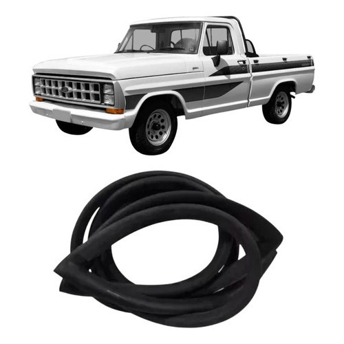 Borracha Parabrisa S/friso Pick-up F-100/f-1000 Ford 72a92
