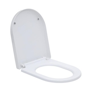 Assento Plástico com Soft Close para Vaso Sanitário Galena Pingoo - Branco em Oferta na Shopee