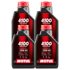 KIT MOTUL 4100 SYN-NERGY 15W-40 4 LITROS