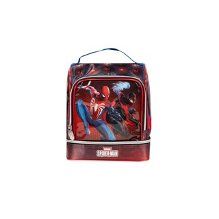 Lancheira Térmica Infantil Masculina Homem Aranha Vermelha