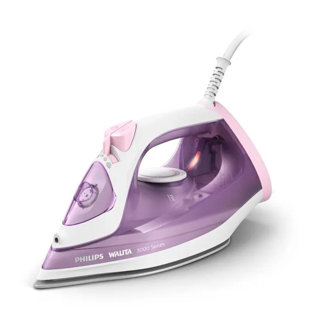 Ferro Passar Roupas A Vapor Philips Walita Série 3000 DST3010 Vapor Extra 220v Base Cerâmica Modo Eco Rosa em Oferta na Shopee