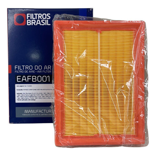 Filtro do Ar do Motor - Fiat Uno / Prêmio / Elba / Fiorino 1992 A 1995 1996 1997 1998 1999 2000 2001 em Oferta na Shopee