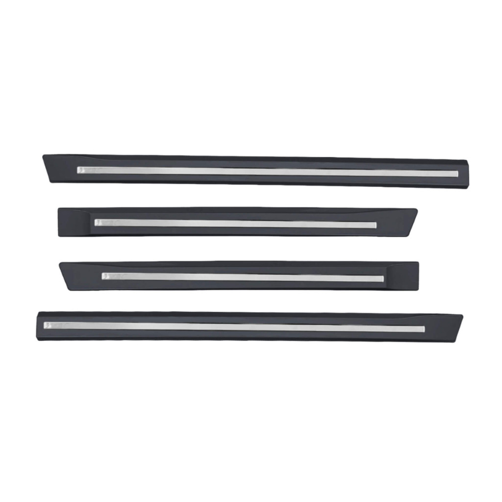 Friso T. Original Filete Cromo 4P Rampage 2024 em diante 4 Pç Cinza Sting Grey Grid - 3603C-CZA-I