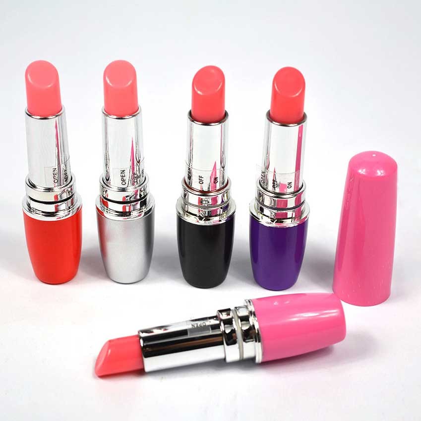 Mini Vibrador em Formato de Batom - 5 Cores | Lipstick Vibe em Oferta na Shopee