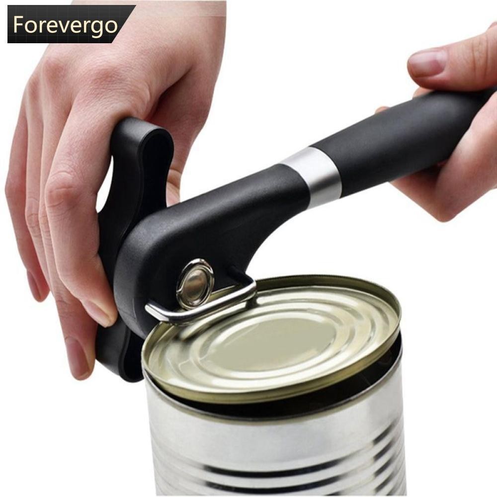 FOREVERGO Kitchen Abridor De Latas Manual Ergonômico Profissional Ferramenta De Corte Lateral P3V5