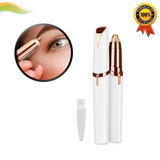 Depilador de Sobrancelha Elétrico Caneta Indolor Recarregável USB Aparador de Pelos Rosto Feminino em Oferta na Shopee
