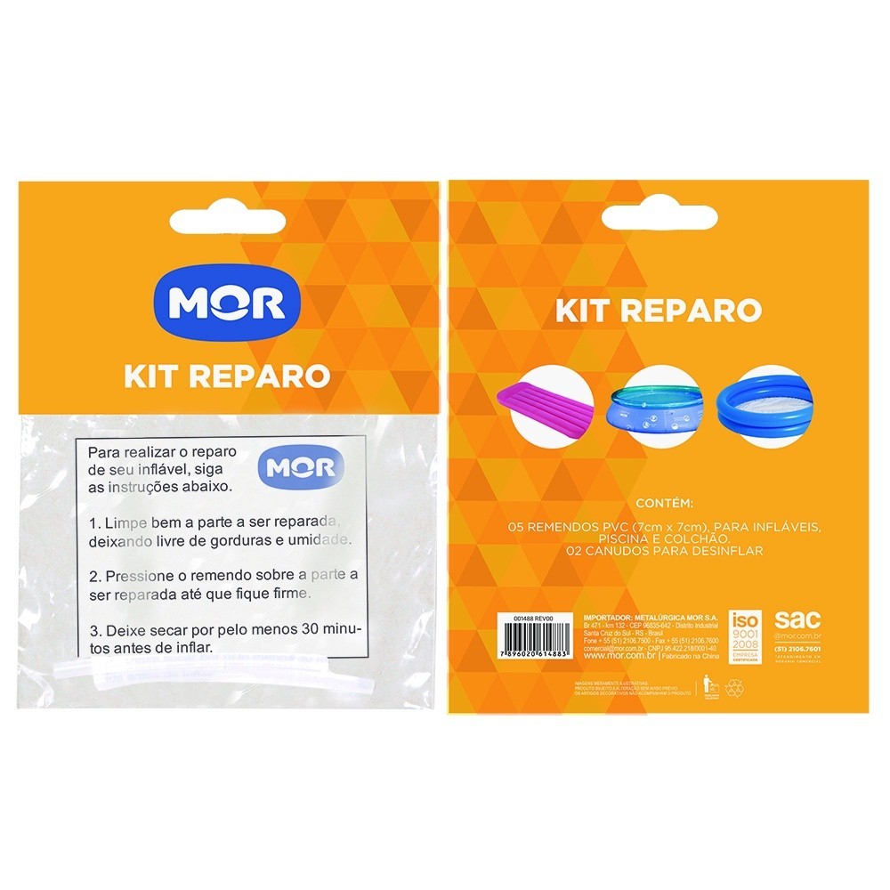 KIT Reparo Adesivo Para Infláveis Piscinas E Colchão 1488 MOR em Oferta na Shopee