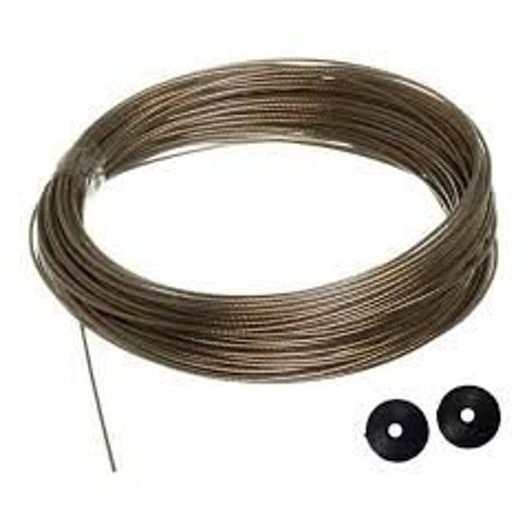 Kit 3 Rolo de Corda Para Varal De Aço Revestida 15 Metros - Bia Varal
