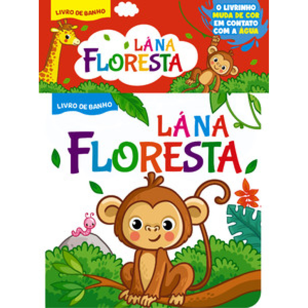 LÁ NA FLORESTA   LIVRO DE BANHO