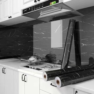 Adesivos de cozinha Resistente a Agua/Óleo/Fogo/Alta Temperatura - Usável em fogão/armário/porta Inovação com Filme especial. Promoção（Enviar imediatamente） em Oferta na Shopee