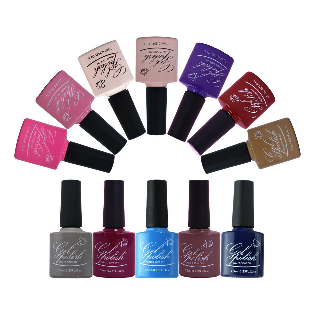 12un Esmalte Unha Mãos Pés Coleção Presente Manicure Atacado