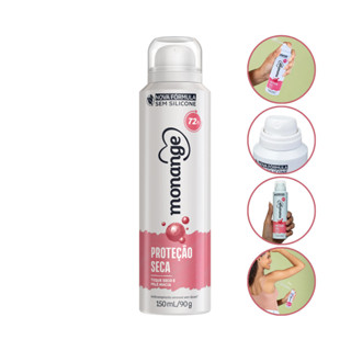 Desodorante Aerosol Proteção Seca 48H Monange 150Ml