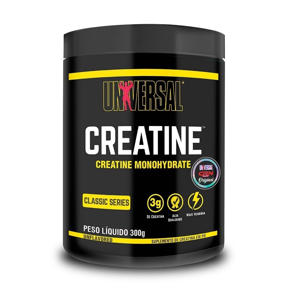 Creatina Monohidratada 300gr - Universal Nutrition em Oferta na Shopee