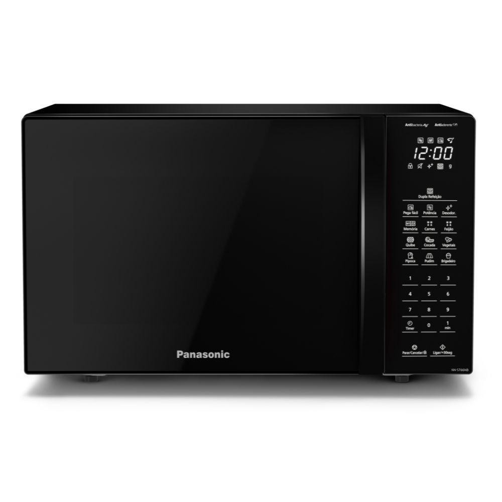 Micro-ondas Panasonic NN-ST66NBRUN Preto 34L