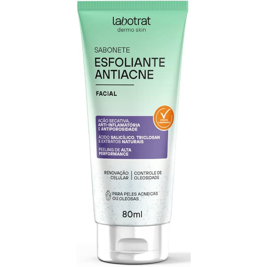 Labotrat Sabonete Esfoliante Antiacne 80ml