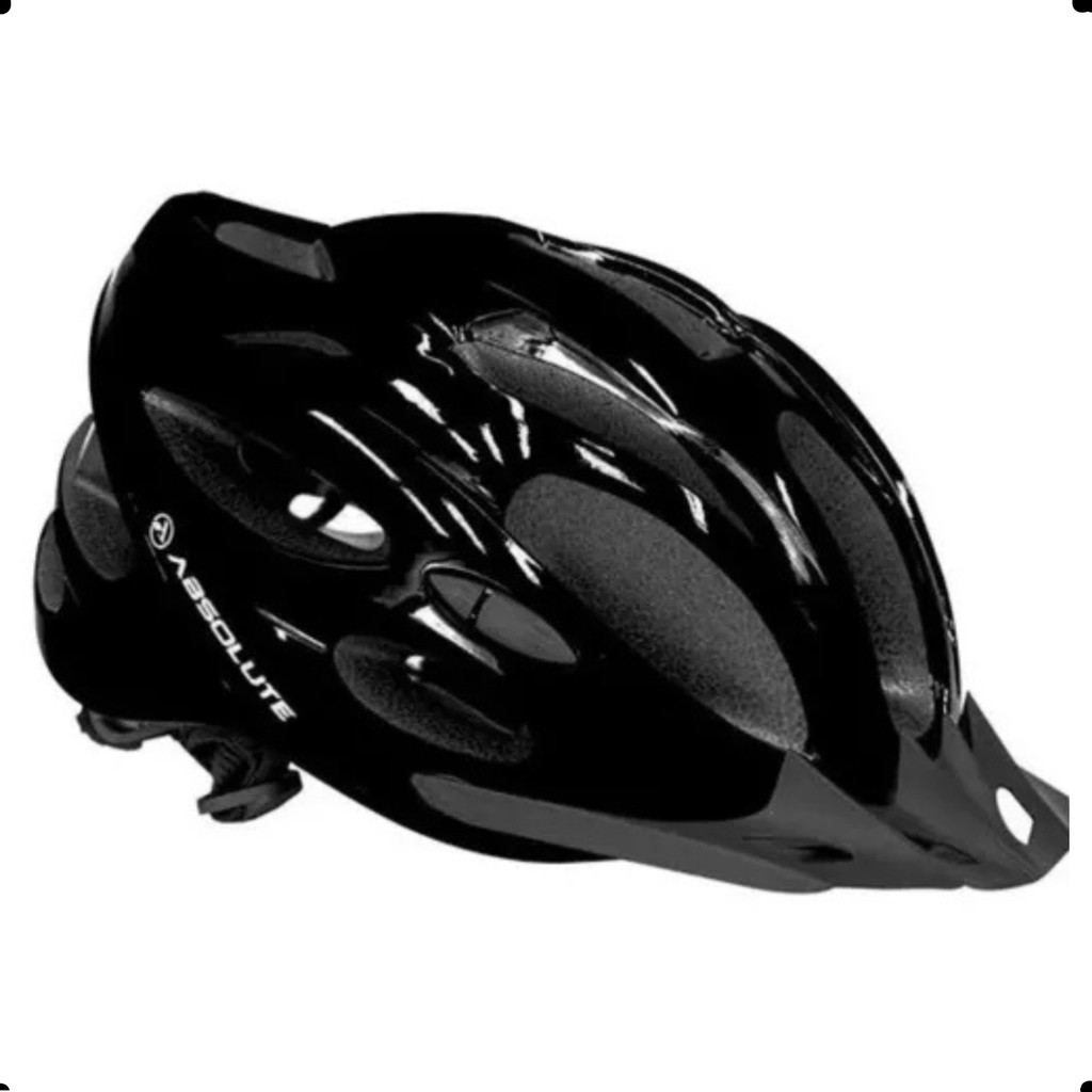 Capacete Ciclismo Bicicleta Absolute Nero Bike Mtb Speed Com Pisca Led