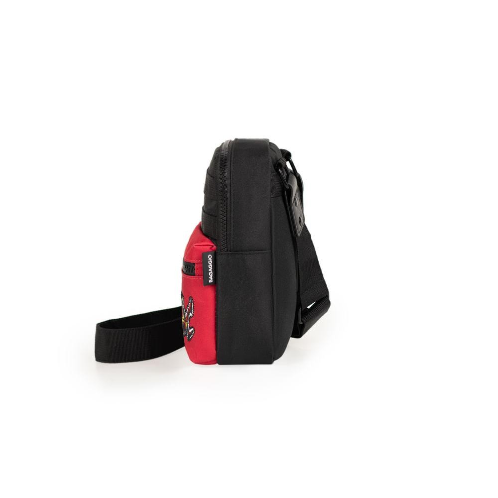 Bolsa Transversal Deadpool e Wolverine Vermelha · foto 2