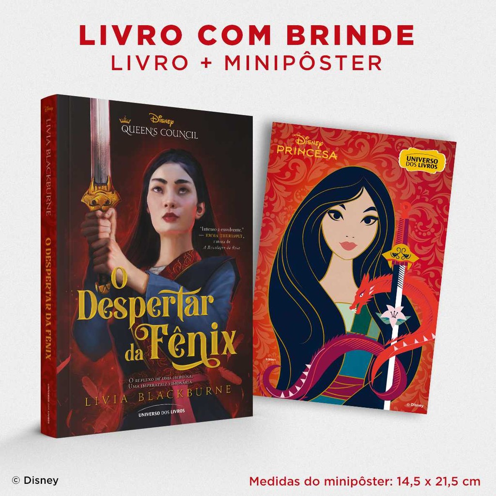 Livro O despertar da fênix - Livro com brinde! - Por Leitura Kennedy