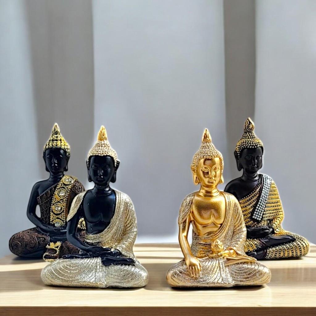 Imagem Buda Tibetano Hindu Sidarta Decoração Sala Novidade estatuas para decoração