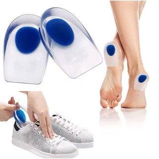 PALMILHA ORTOPÉDICA ANTI IMPACTO PARA O CALCANHAR SIMPLES COM ABAS PONTO AZUL