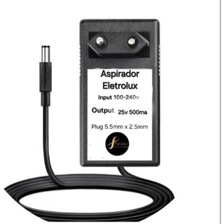 Fonte Carregador 25v 500ma Plug P4 5.5mm x 2.1mm