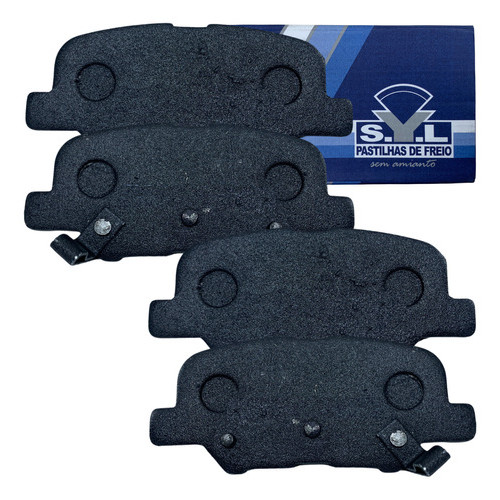 Jogo Pastilha Freio Traseira Syl Asx Outlander 2013 2014 2015 2016 2017 2018 2019 2020 2021 em Oferta na Shopee