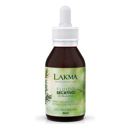 Fluido Secativo Melaleuca 50ml Lakma Momento De Aplicação Dianoite Tipo De Pele Tipos De Pele