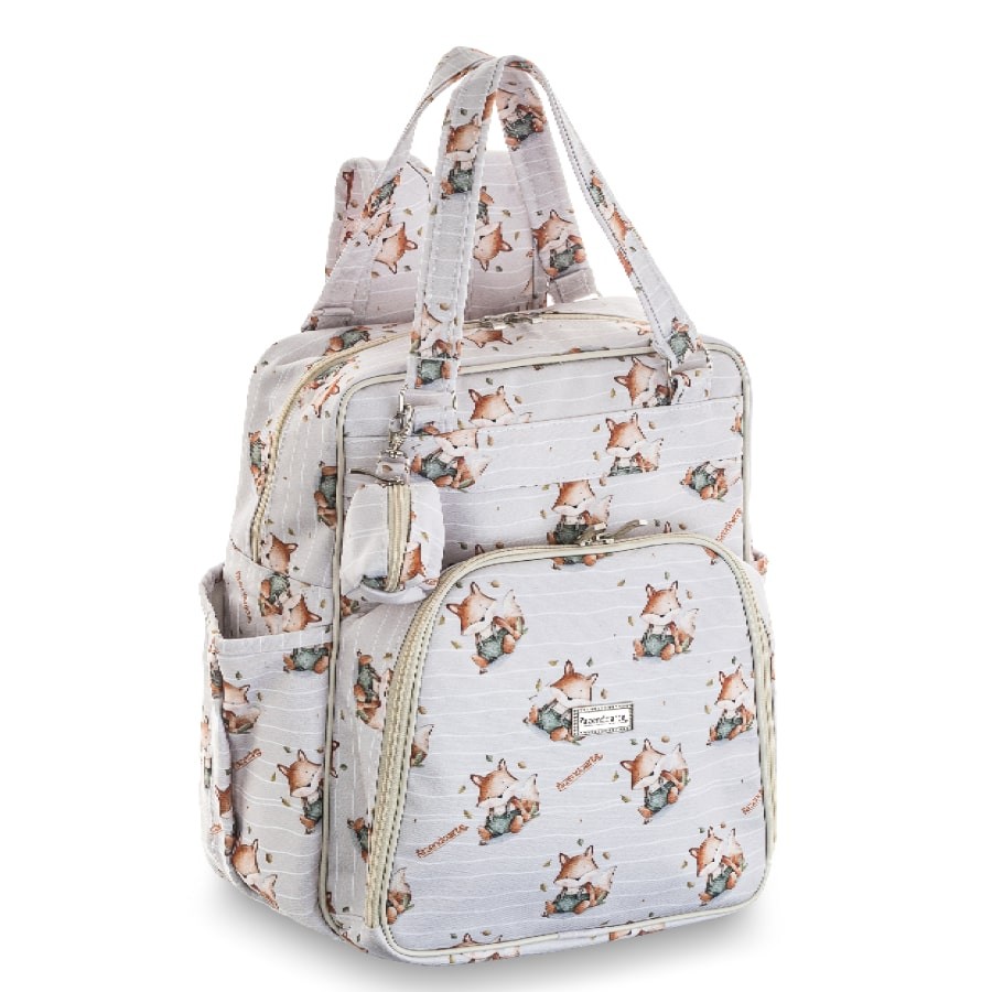 Mochila Maternidade Multifuncional Raposa Baby