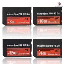 Cartão Flash MS Pro Duo HX Memory Stick Para Câmera Sony PSP Cybershot zctz4d8bet.br