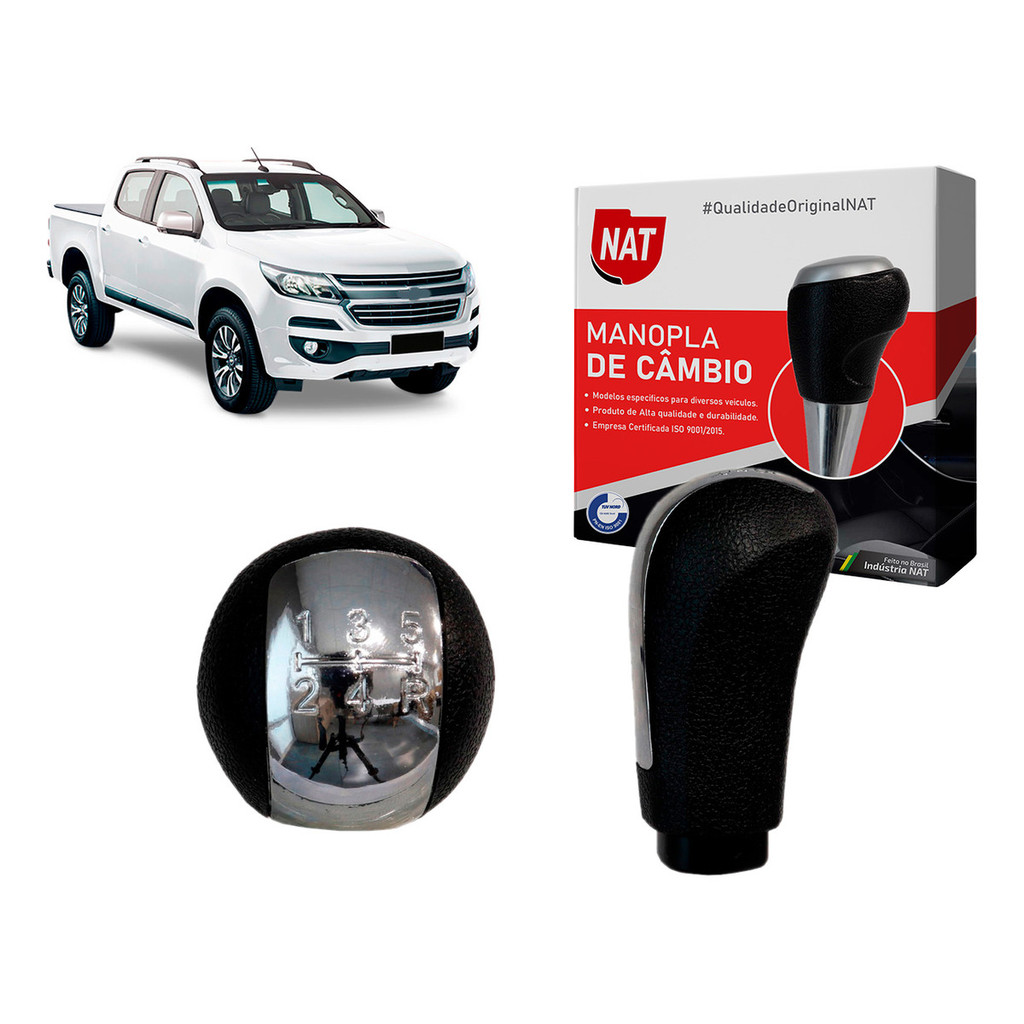 Manopla De Câmbio Chevrolet S-10 Ano 2012 Até 2018