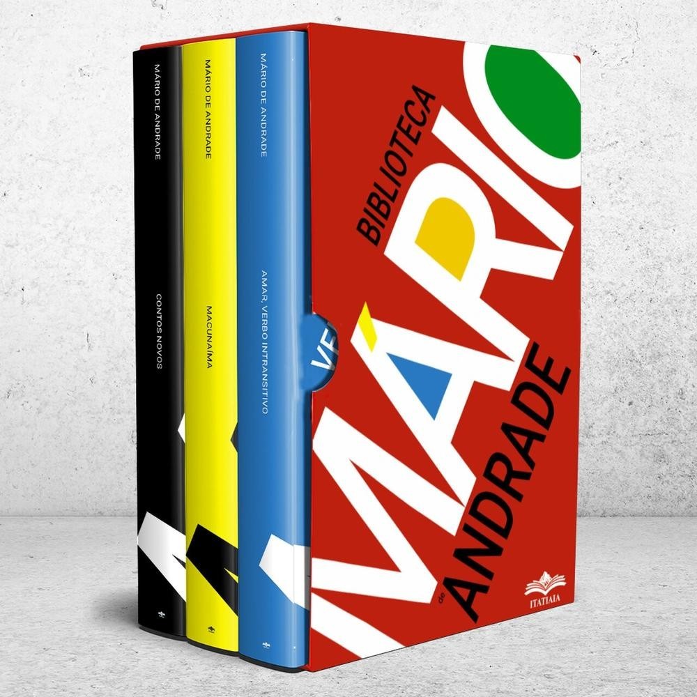 Biblioteca Mário de Andrade - Box com 3 Livros em Oferta na Shopee