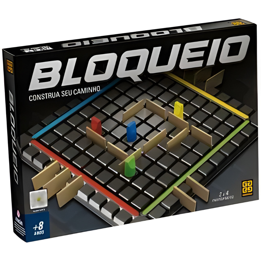 Jogo de Tabuleiro Bloqueio Estratégia 4 Cores 04408 - Grow em Oferta na Shopee
