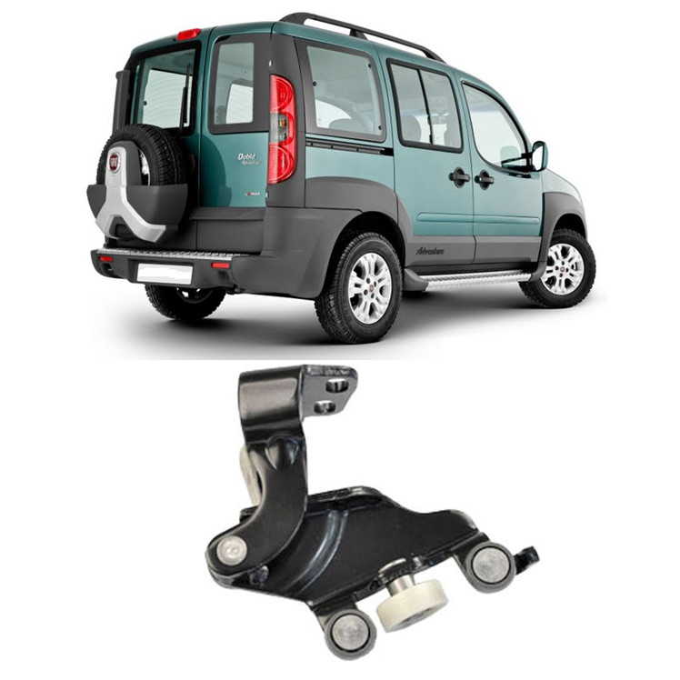 GUIA PORTA CORREDIÇA CENTRAL LATERAL DOBLÔ 2009/2017 em Oferta na Shopee